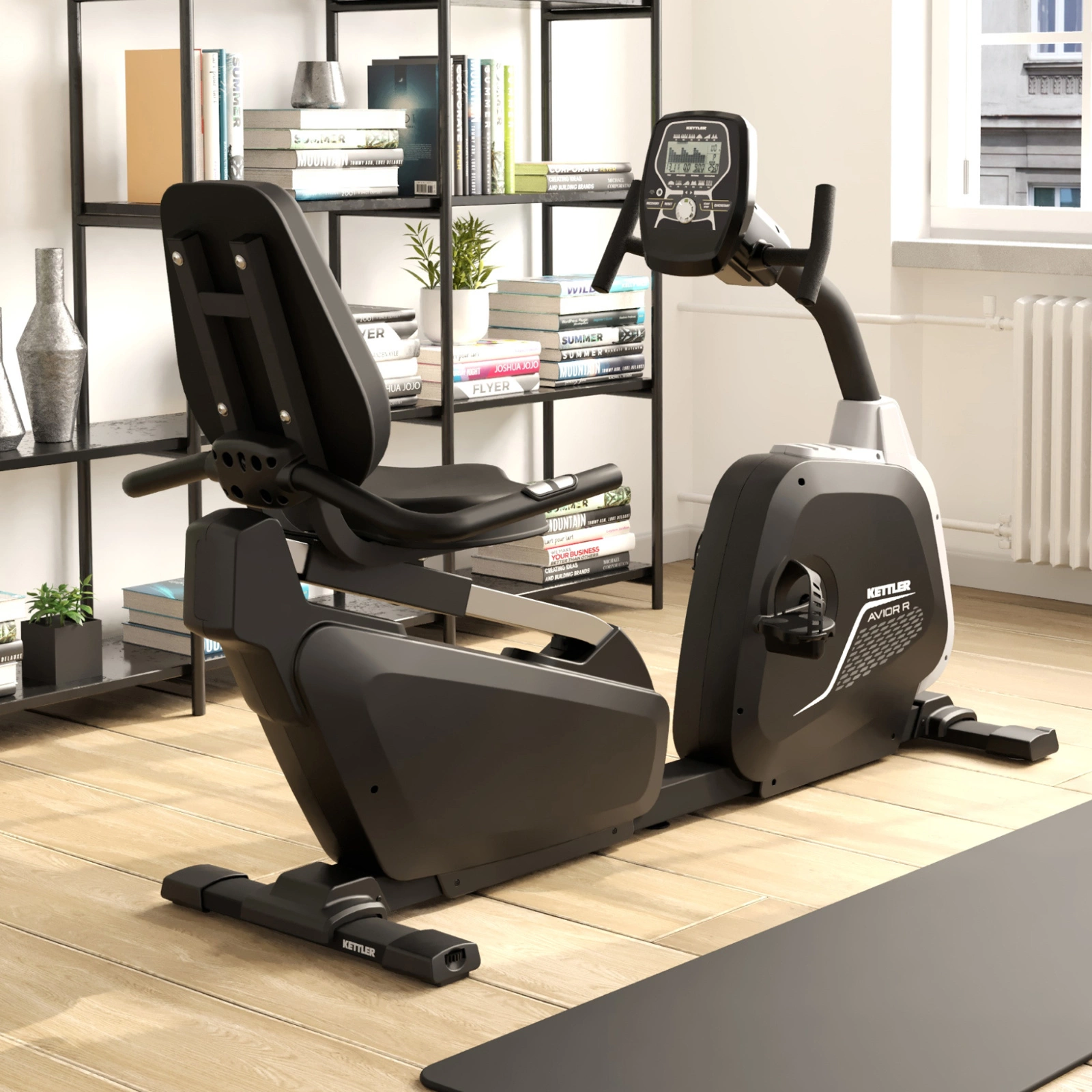 Kettler 04453 Zdjęcie produktu - pol pl Rower treningowy poziomy KETTLER AXOS AVIOR R BLACK 41 7
