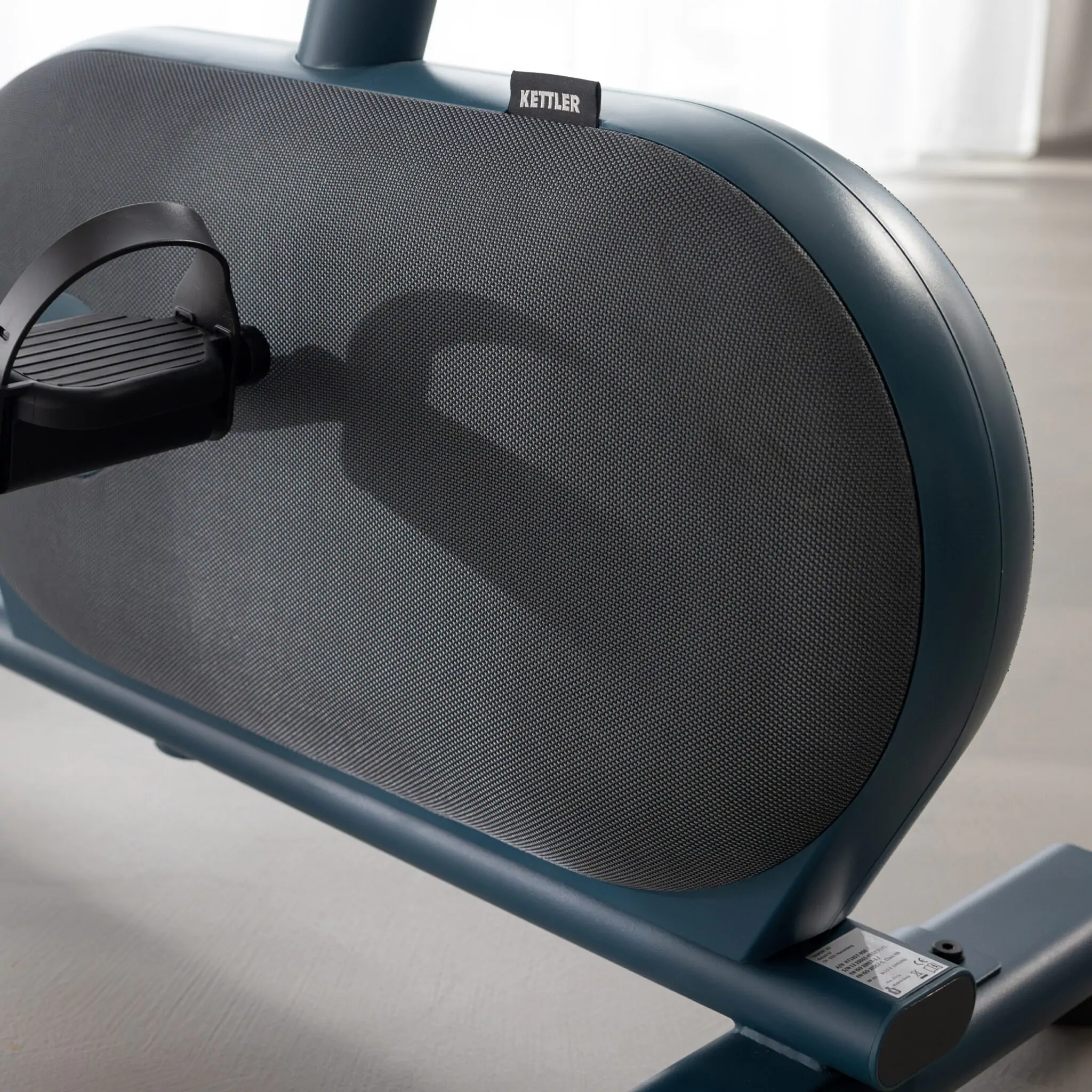 Kettler 06191 Design premium - panele z tkaniny odpornej na zabrudzenia - ROWER TRENINGOWY KETTLER HOI RIDE PLUS STONE 1