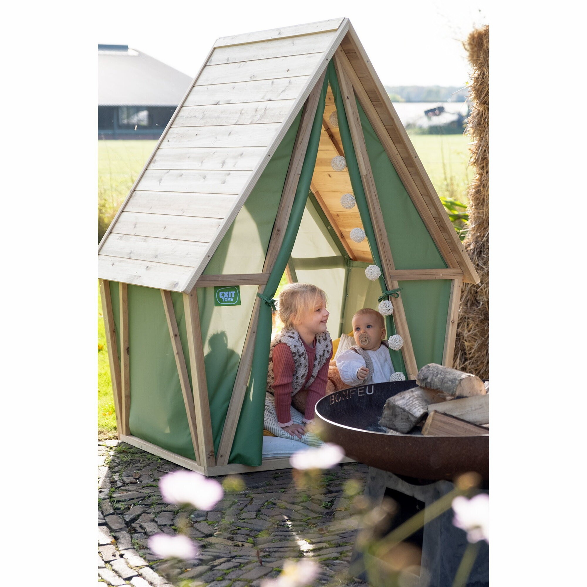 exit 07654 Zdjęcie produktu - Domek ogrodowy Exit Yuki 100 5