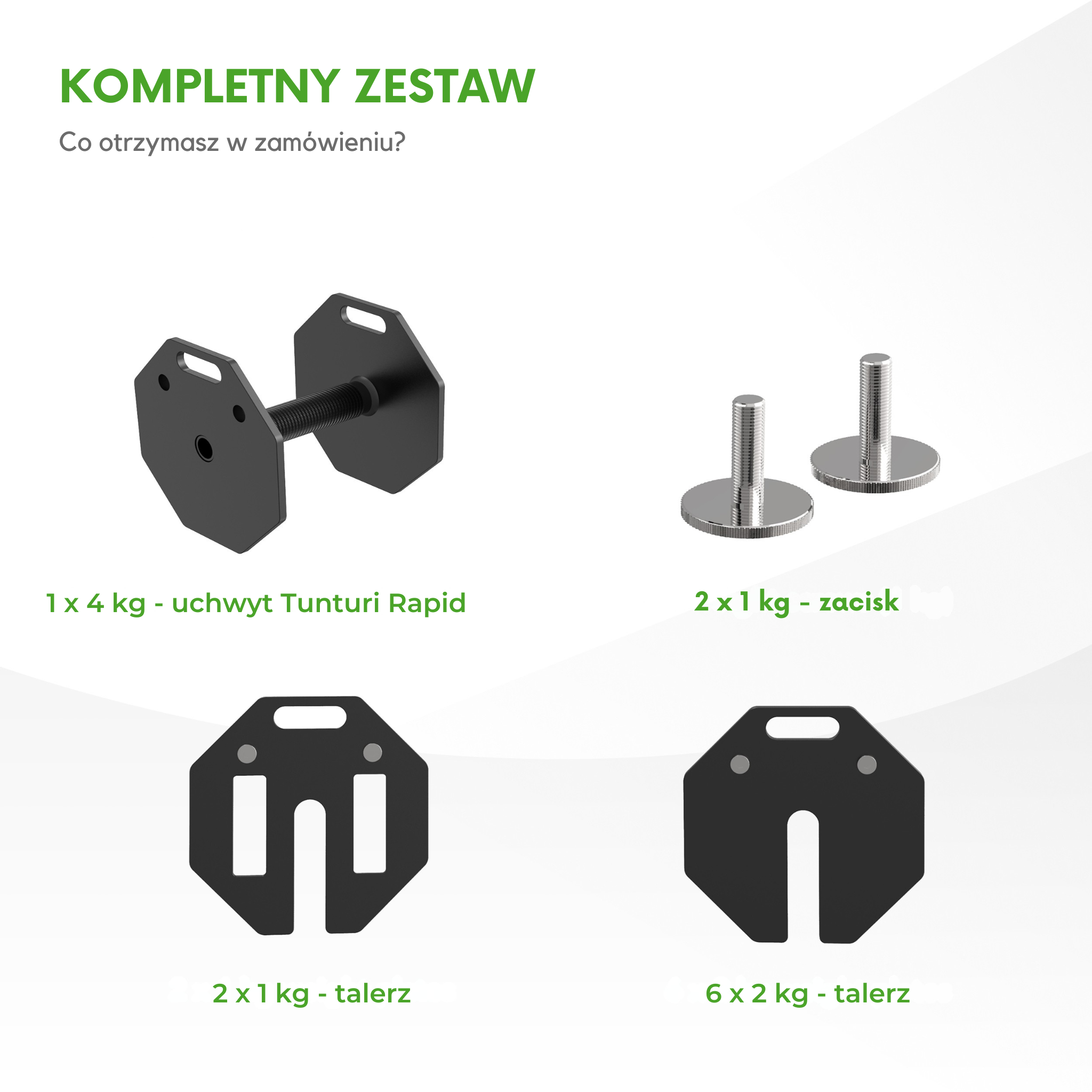 tunturi 08875 Zdjęcie produktu - KOMPLETNY ZESTAW