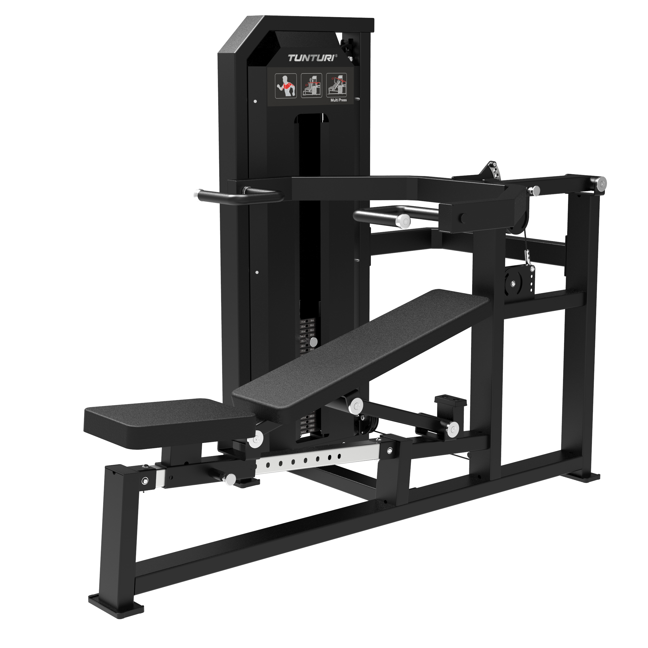 tunturi 25PVS10000 Zdjęcie produktu - Tunturi Platinum Multi Press Strength Station 11