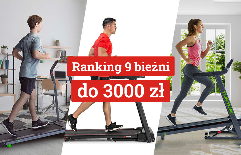 Najlepsze bieżnie do 3 000 zł – znajdź idealną bieżnię do swojego domu!