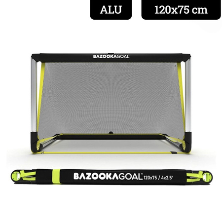 Bramka piłkarska BAZOOKAGOAL ALUMINIOWA 120x75 cm
