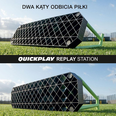 ŚCIANKA DO ODBIJANIA PIŁEK REBOUNDER QUICKPLAY REPLAY STATION OUTLET