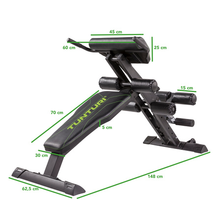 Ławka do ćwiczeń Tunturi CT80