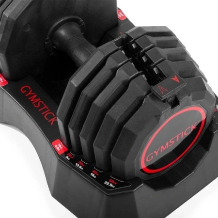 STOJAK + HANTLE GYMSTICK QUICK-LOCK 2 x 22,5 KG