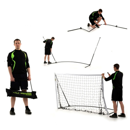 BRAMKA PIŁKARSKA QUICKPLAY KICKSTER 8x5' 240x150 CM