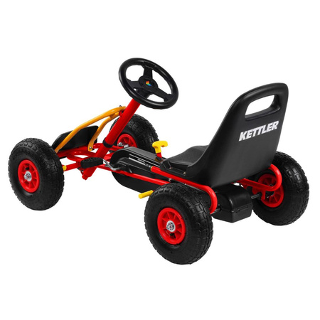 GOKART KETTLER KETTCAR RETRO CZERWONY