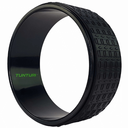 KOŁO DO JOGI TUNTURI YOGA WHEEL, EVA, CZARNE