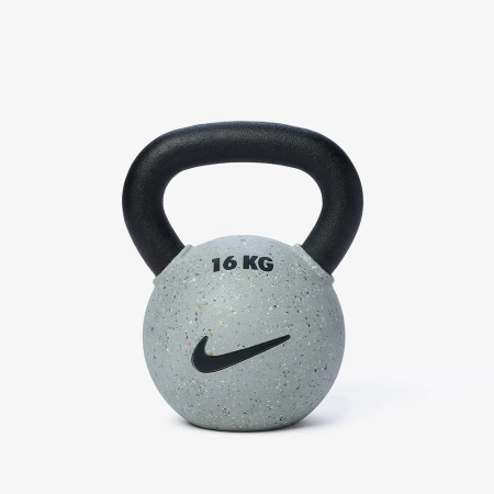 KETTLEBELL NIKE RUBBER COATED (WOLF GREY) - 20 KG