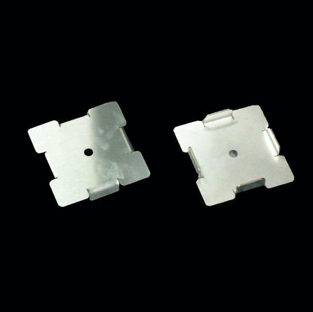 Pokrywy ze stali nierdzewnej do tulei 80x80 mm (zestaw - 2 szt.)