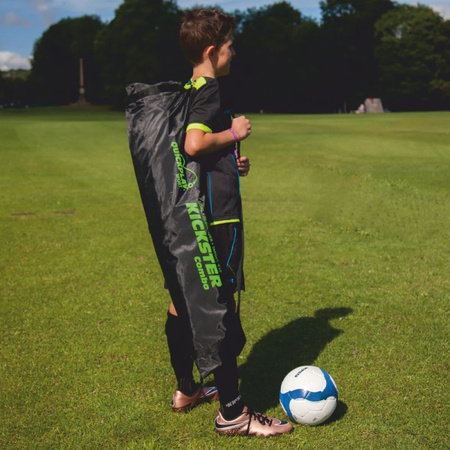 BRAMKA PIŁKARSKA QUICKPLAY KICKSTER + REBOUNDER 2-IN-1 240x150 CM