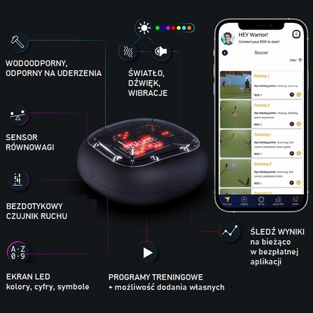 Czujniki reakcyjne A-Champs ROX Pro X (3 szt.)