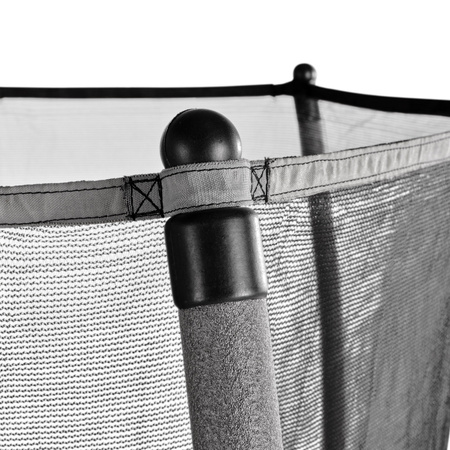 TRAMPOLINA EXIT TIGGY JUNIOR Z SIATKĄ ø140 CM CZARNO/SZARA OUTLET
