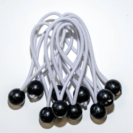 LINKA BUNGEE QUICKPLAY BIAŁA 150 mm (ZESTAW 10 SZT.)