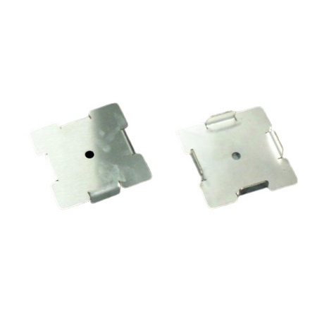 Pokrywy ze stali nierdzewnej do tulei 80x80 mm (zestaw - 2 szt.)