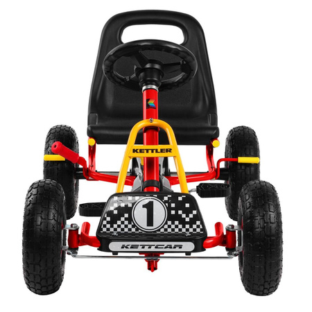 GOKART KETTLER KETTCAR RETRO CZERWONY