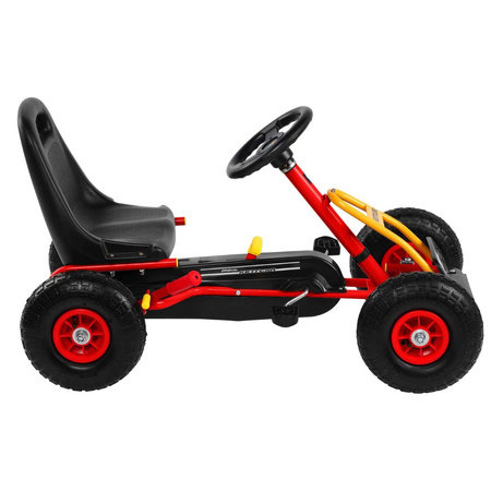 GOKART KETTLER KETTCAR RETRO CZERWONY