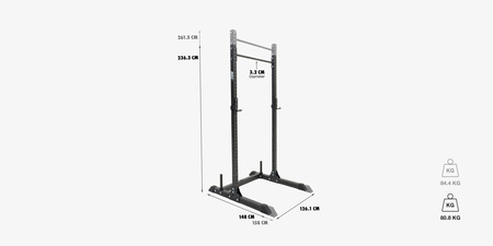 STOJAK DO PRZYSIADÓW NIKE SQUAT RACK 103"