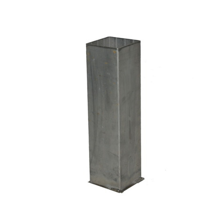 Tuleje aluminiowe do słupków 80x80 mm (zestaw - 2 szt.)