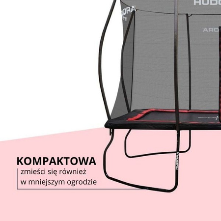 Trampolina HUDORA 4SQUARE 244x366 cm OUTLET