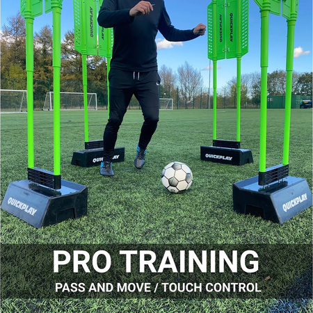 MUR PIŁKARSKI REGULOWANY QUICKPLAY POJEDYNCZY (ZESTAW - MANEKIN + PODSTAWA)