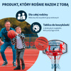 Kosz do koszykówki przenośny z regulacją wysokości Hudora ALL STARS 205