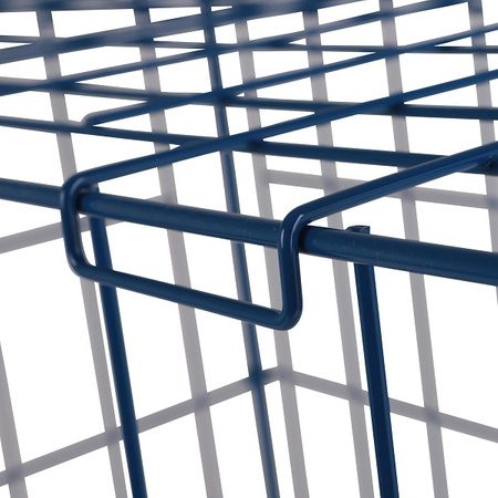 Wózek na piłki (kosz zamykany, składany)