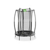 TRAMPOLINA EXIT TIGGY JUNIOR Z SIATKĄ ø140 CM CZARNO/SZARA OUTLET