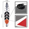 Deska SUP Stand Up Paddle Board P2I 350 CM