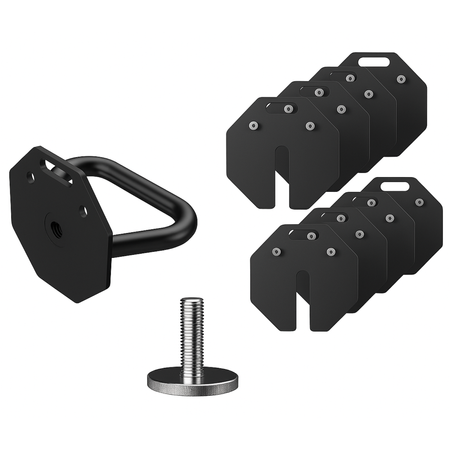 Zestaw Kettlebell Tunturi Rapid 3,5 kg + Obciążenia 2 x 8 kg