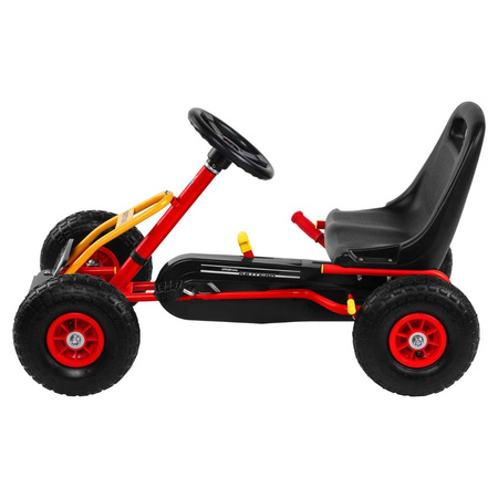 GOKART KETTLER KETTCAR RETRO CZERWONY
