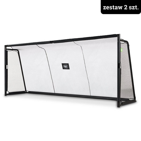 Bramka piłkarska tulejowana Exit Forza 5x2 m stalowa (ZESTAW - 2 szt.)