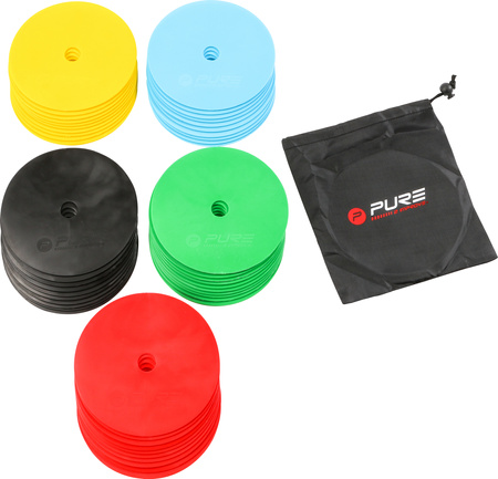 ZNACZNIKI TRENINGOWE P2I ZIELONE 10 SZT.