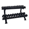 STOJAK NA HANTLE TUNTURI DUMBBELL RACK PROF 2 LEVELS