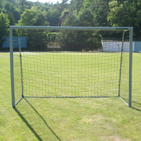 Bramka piłkarska przenośna Hudora Expert 3x2 m stalowa (ZESTAW - 2 SZT.)
