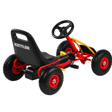 GOKART KETTLER KETTCAR RETRO CZERWONY