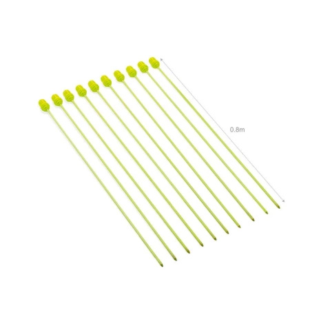 ZESTAW TYCZEK QUICKPLAY AGILITY POLES Z PODSTAWAMI BASE WEIGHT (ZESTAW - 10 SZT.)