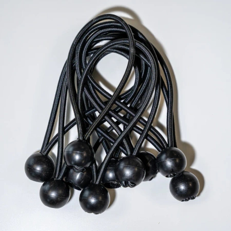 LINKA BUNGEE QUICKPLAY CZARNA 150 mm (ZESTAW 10 SZT.)