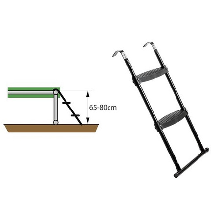 Drabina do trampoliny EXIT M (65 - 80 cm)