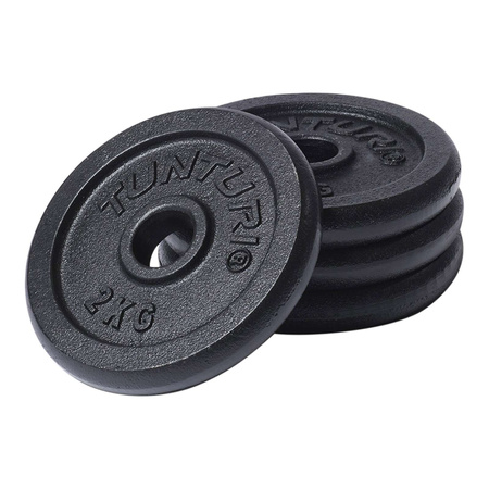 ZESTAW TUNTURI: ŁAWKA + SZTANGA + HANTLE 3W1 20KG