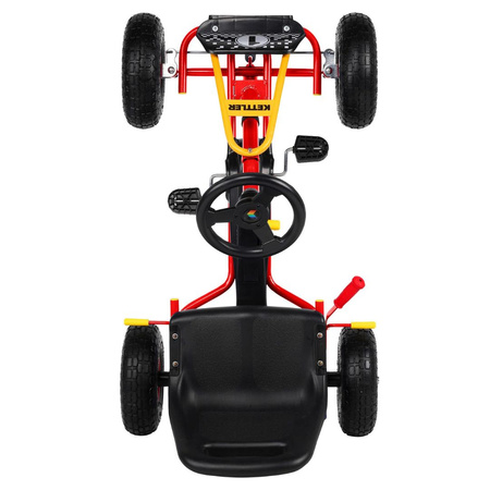 GOKART KETTLER KETTCAR RETRO CZERWONY