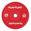 OBCIĄŻENIE TALERZ TUNTURI PLATINUM BUMPER PLATE CZERWONY, 25 KG