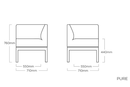 Zestaw mebli ogrodowych KETTLER PURE CITY 