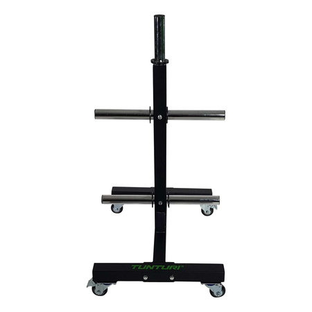 STOJAK NA OBCIĄŻENIA DO SZTANGI TUNTURI UPRIGHT BUMPER PLATE RACK