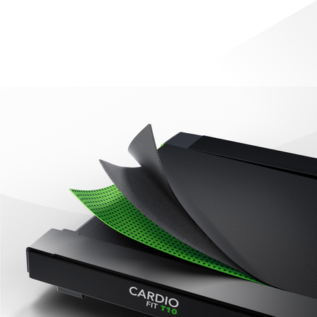 BIEŻNIA ELEKTRYCZNA WALKINGPAD SKŁADANA TUNTURI CARDIO FIT T10 BLUETOOTH