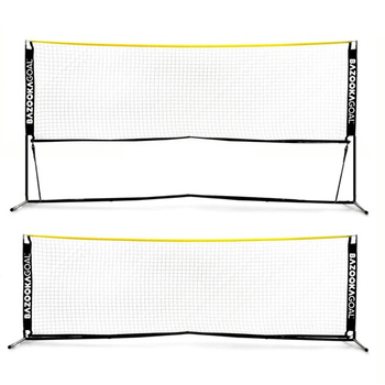 Słupki siatka do siatkonogi badmintona siatkówki BAZOOKAGOAL 300x100 cm