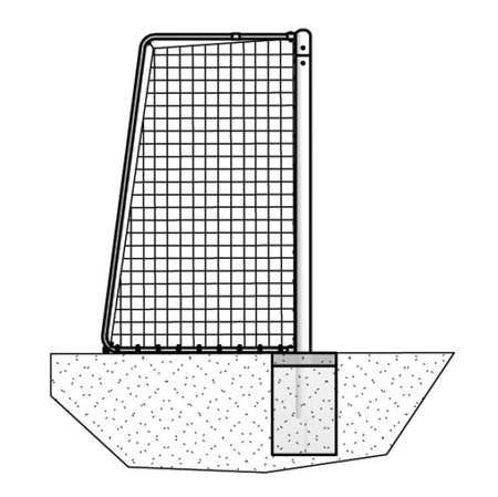 Bramka piłkarska 5x2 m typ 2 (tulejowana)