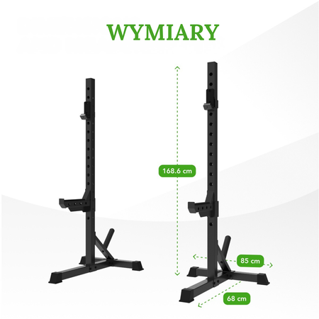 STOJAK DO PRZYSIADÓW TUNTURI SS60 SQUAT STAND
