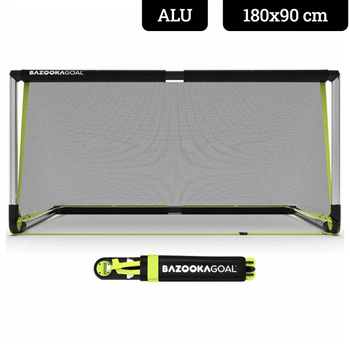 Bramka piłkarska BAZOOKAGOAL Aluminiowa 180x90 cm